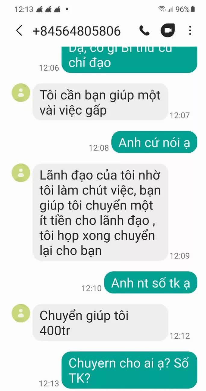 Mạo danh Bí thư Thành ủy Hải Phòng mượn hàng trăm triệu đồng - Ảnh 2. Mạo danh Bí thư Thành ủy Hải Phòng mượn hàng trăm triệu đồng - Ảnh 2.