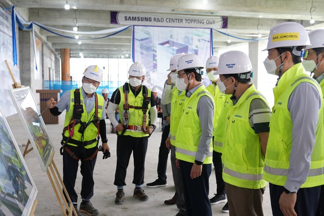 Dự án Trung tâm R&D của Samsung tại Việt Nam đạt mốc quan trọng - Ảnh 2.
