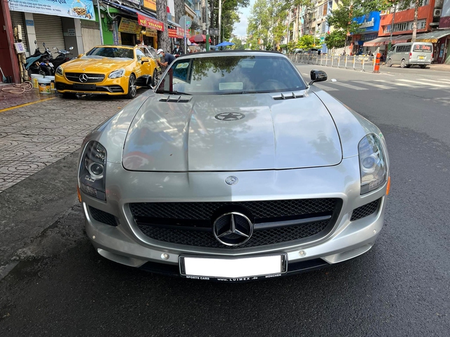 Mercedes-Benz SLS AMG GT Roadster độc nhất Việt Nam tái xuất sau hơn 1 năm nằm trong garage - Ảnh 1.