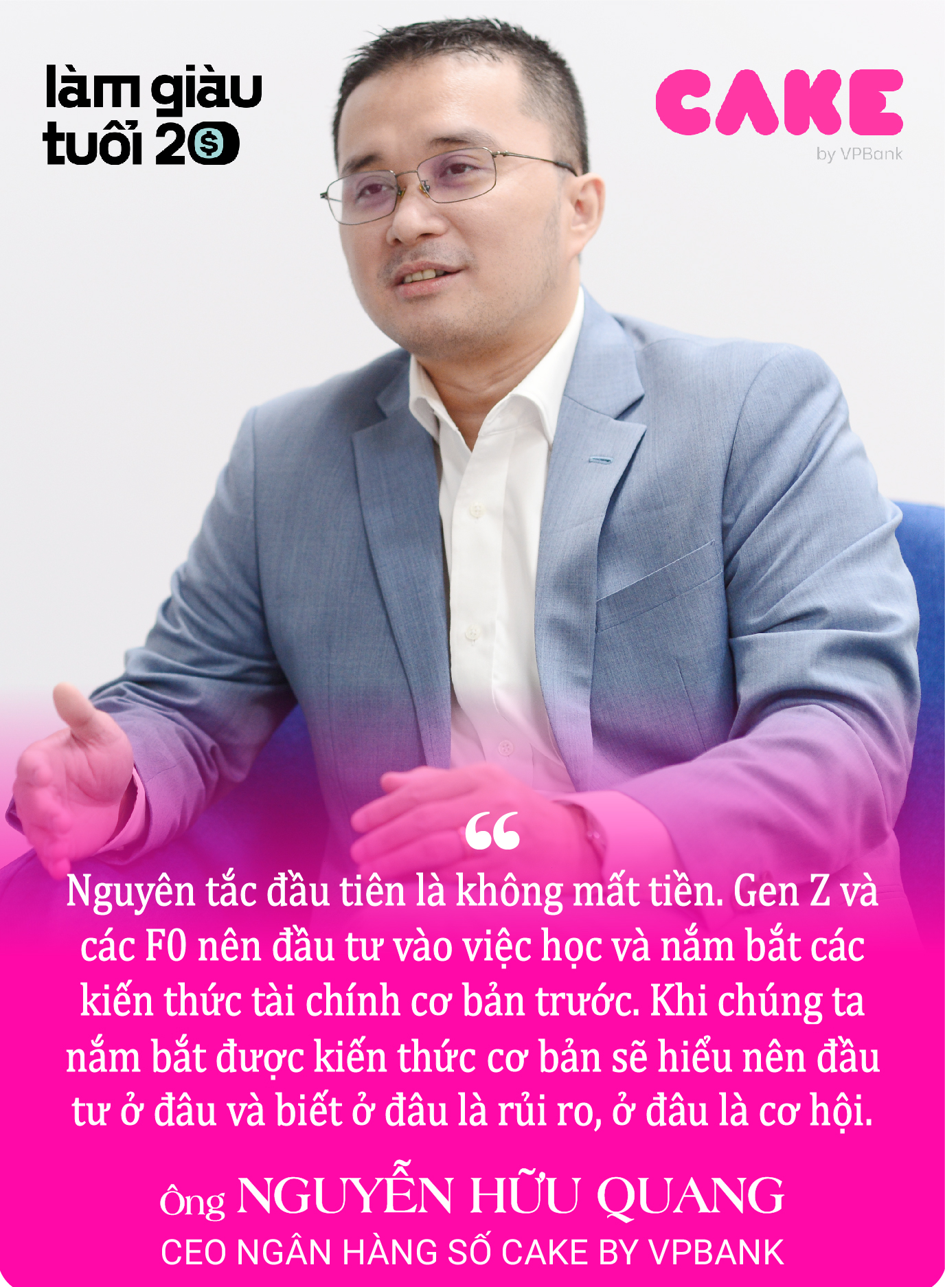 CEO Cake làm rõ quan điểm “nhịn” uống trà sữa 40 năm tiết kiệm được 2,4 tỷ đồng và nguyên tắc đa dạng hóa khẩu vị rủi ro trong đầu tư tài chính - Ảnh 5. CEO Cake làm rõ quan điểm “nhịn” uống trà sữa 40 năm tiết kiệm được 2,4 tỷ đồng và nguyên tắc đa dạng hóa khẩu vị rủi ro trong đầu tư tài chính - Ảnh 5.
