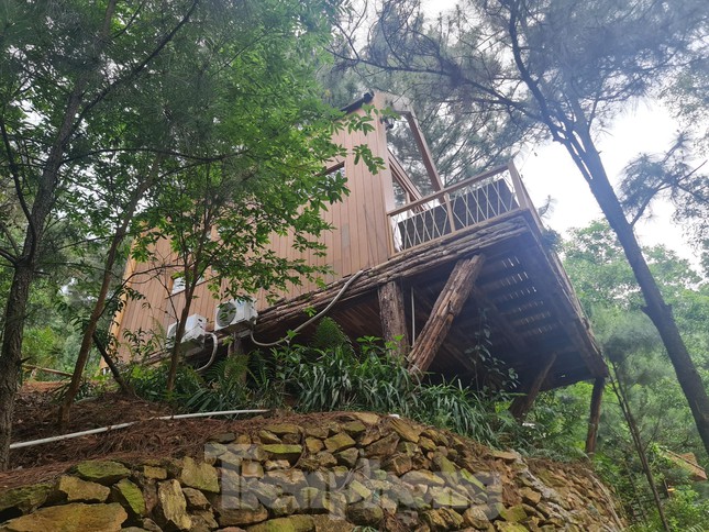  Cận cảnh loạt biệt thự xẻ thịt núi rừng sau kết luận thanh tra tại Sóc Sơn  - Ảnh 11.