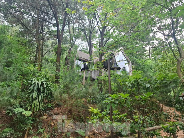  Cận cảnh loạt biệt thự xẻ thịt núi rừng sau kết luận thanh tra tại Sóc Sơn  - Ảnh 6.