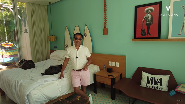 Ở khách sạn 5 sao ở Mexico, tốn tới 120 triệu nhưng NTK Thái Công vẫn ngậm ngùi: Rối mắt, bất tiện, ai đời chỗ treo quần áo ngay trước giường ngủ… - Ảnh 1.