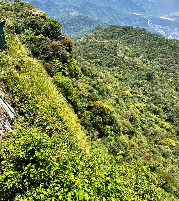  Cận cảnh nơi nữ du khách U60 rơi xuống suốt 7 ngày ở Yên Tử: Vực sâu hàng trăm mét, vách núi dựng đứng - Ảnh 2.