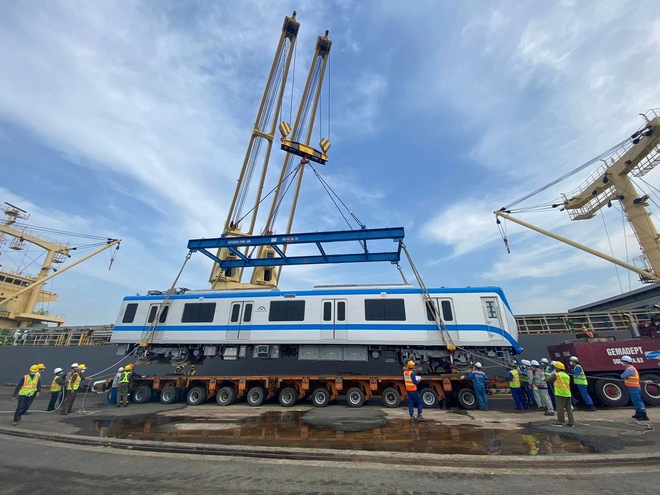  Toàn bộ 17 đoàn tàu Metro số 1 đã có mặt ở TP.HCM - Ảnh 3.