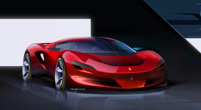 Đại gia ẩn danh chơi trội, đặt Ferrari làm siêu xe riêng: Không kính hậu, chung nền tảng F8 Tributo nhưng thiết kế kiểu 296 GTB - Ảnh 10.