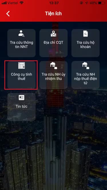 Cách tính thuế TNCN trên ứng dụng eTax Mobile không cần tài khoản - Ảnh 2.