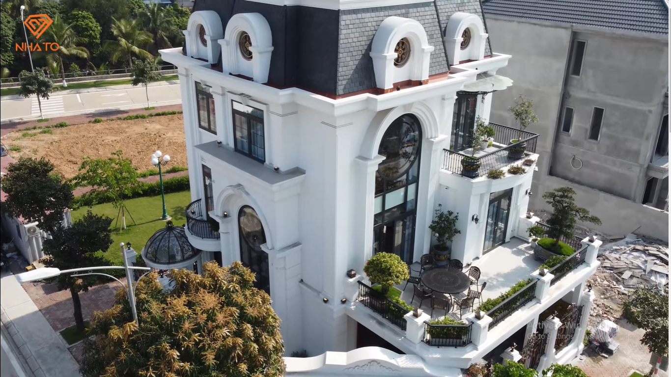 THIẾT KẾ NHÀ ĐẸP KIỂU MÁI THÁI TẠI HẢI TÂN HẢI DƯƠNG PHONG CÁCH HIỆN ĐẠI TRẺ TRUNG VÀ TIỆN DỤNG