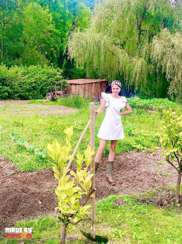 Muốn cảm nhận hương vị quê nhà, một cô gái tạo dựng cả khu vườn thuần Việt giữa đất Pháp - Ảnh 1.