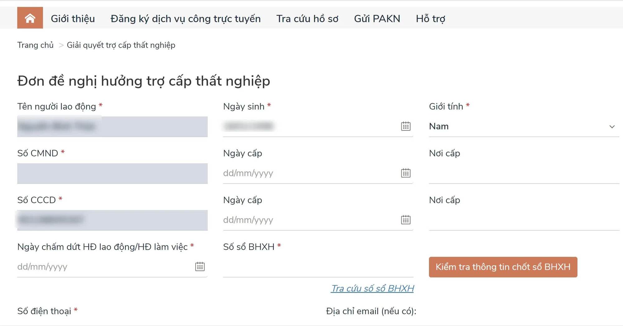 Hướng dẫn đăng ký hưởng trợ cấp thất nghiệp online mới nhất, người lao động sẽ nhận được tiền sau bao lâu? - Ảnh 6. Hướng dẫn đăng ký hưởng trợ cấp thất nghiệp online mới nhất, người lao động sẽ nhận được tiền sau bao lâu? - Ảnh 6.