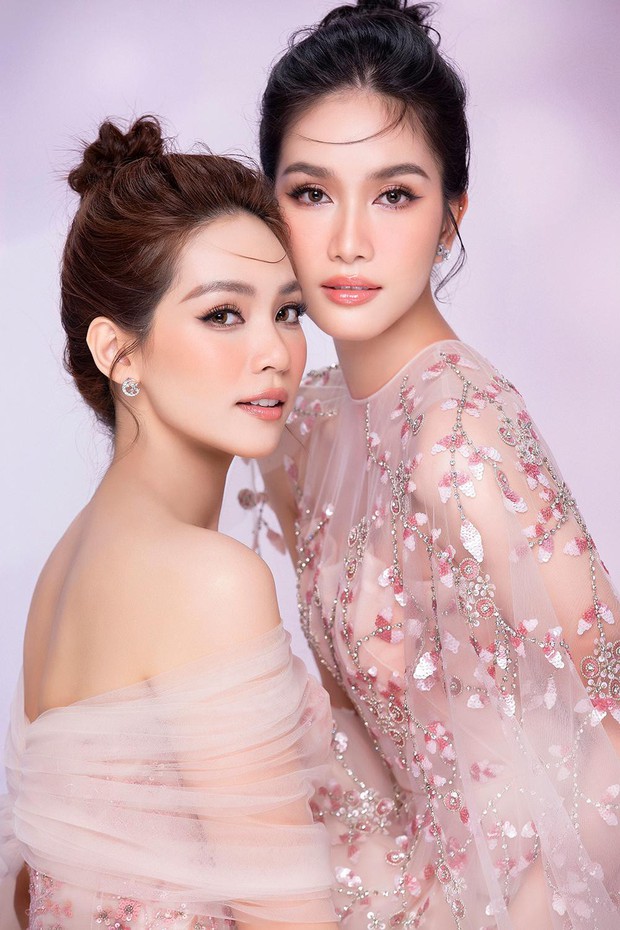 Á hậu Phương Anh đọ nhan sắc đỉnh cao với Hoa hậu Quốc tế 2019 trong tà áo dài Việt Nam - Ảnh 7.
