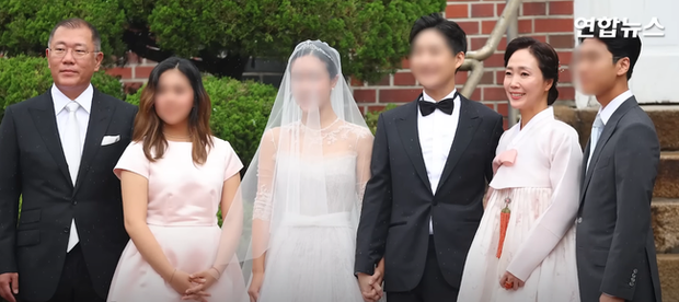 Đám cưới con gái ông trùm Hyundai, tiểu thư nhà Samsung lần đầu xuất hiện bên cha với trang phục gây chú ý - Ảnh 2.