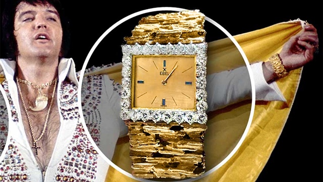 Sau nhiều lần đổi chủ, đồng hồ Ebel vàng nạm kim cương độc nhất vô nhị của Elvis Presley đang được rao bán - Ảnh 1.
