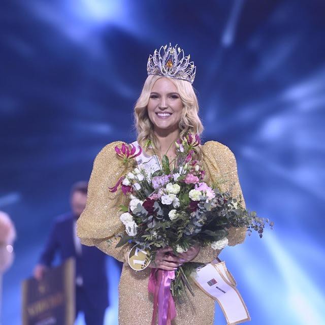 Mỹ nhân tóc vàng đăng quang Hoa hậu Ba Lan, nhan sắc xinh đẹp không kém đương kim Miss World - Ảnh 1.