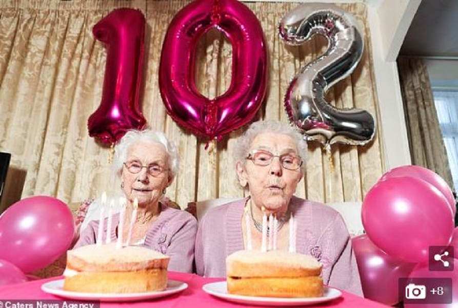 102歲雙胞胎長壽的秘訣在於簡單的習慣——圖2。