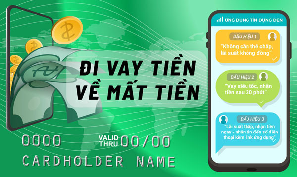 Cách nhận diện hình thức lừa đảo qua app tín dụng đen - Ảnh 1.