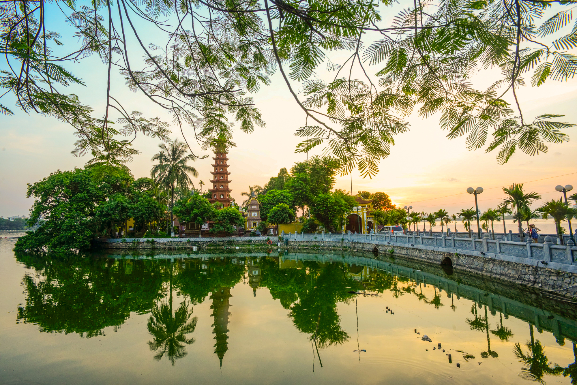 Những đảo đặc biệt ở Hà Nội: Nơi có tháp biểu tượng, nơi có chùa cổ nhất Thủ đô - Ảnh 10. Những đảo đặc biệt ở Hà Nội: Nơi có tháp biểu tượng, nơi có chùa cổ nhất Thủ đô - Ảnh 10.