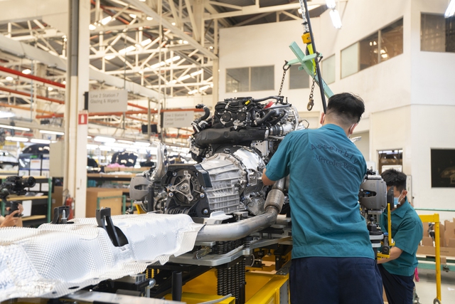 Bên trong nhà máy Mercedes-Benz Việt Nam vừa khoác áo mới 33 triệu USD, sở hữu 6 công nghệ sản xuất - lắp ráp xe sang hiện đại nhất thế giới - Ảnh 18.