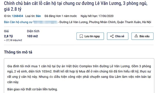 Người mua nhà thuộc dự án nâng tầng sai quy hoạch đường Lê Văn Lương có gặp rủi ro? - Ảnh 4.