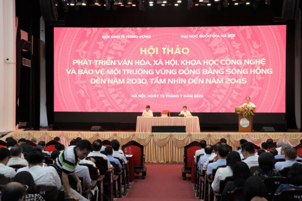 Vùng đồng bằng sông Hồng phải đi đầu phát triển khoa học, công nghệ, đổi mới sáng tạo - Ảnh 1.