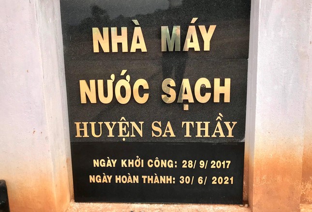 Cận cảnh nhà máy nước 116 tỷ đồng làm xong rồi đắp chiếu - Ảnh 4. Cận cảnh nhà máy nước 116 tỷ đồng làm xong rồi đắp chiếu - Ảnh 4.