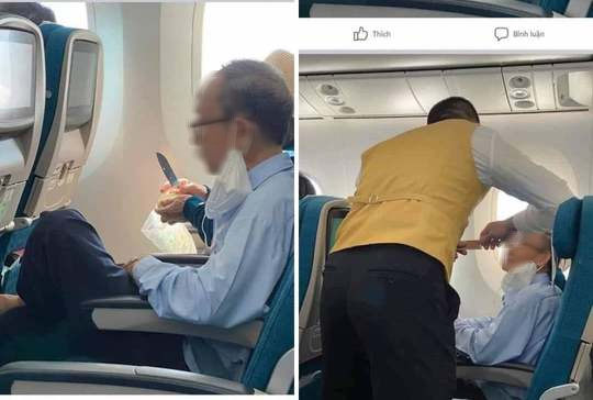  Hành khách cầm dao gọt trái cây lên máy bay chuyến VN208  - Ảnh 1.