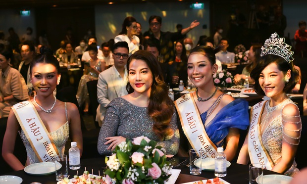 Họp báo đăng cai Hoa hậu Trái Đất 2023: Nông Thuý Hằng lộ diện, không phải là đại diện Việt Nam chinh chiến quốc tế! - Ảnh 9.