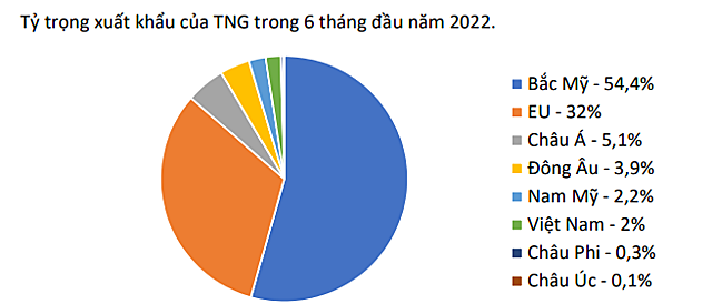 Dệt may TNG ước lợi nhuận quý II tăng 30% so với cùng kỳ - Ảnh 1.