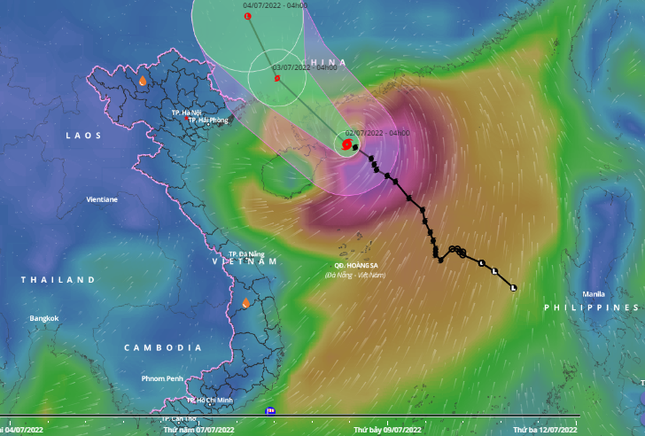  Bão số 1 đổ bộ Trung Quốc chiều nay, ven biển Quảng Ninh – Ninh Bình ảnh hưởng  - Ảnh 1.