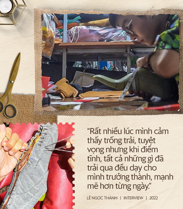  Từ chàng sinh viên bán giày hàng thùng đến thợ làm giày thủ công của 9X Tiền Giang: Từng tủi hổ trong căn phòng trọ 12m2, làm việc vặt kiếm tiền để nuôi giấc mơ lớn  - Ảnh 5.