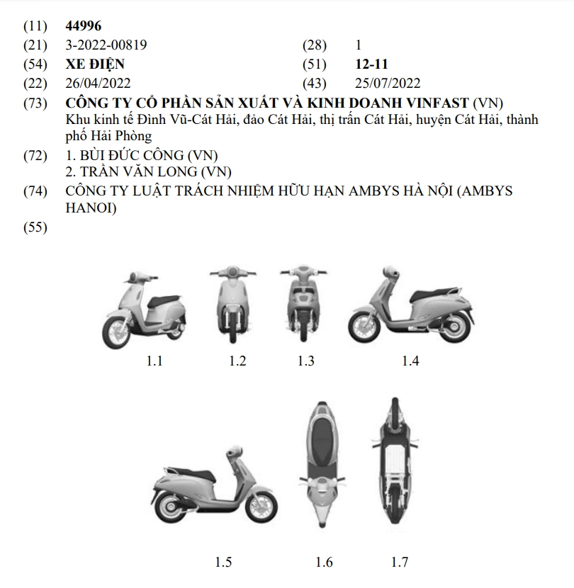 Lộ diện xe máy điện mới của VinFast - Ảnh 1.