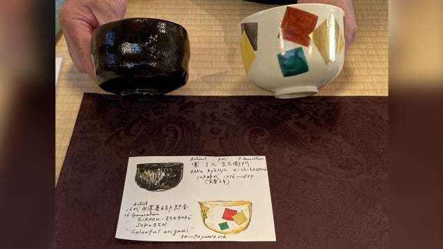 Trải nghiệm độc lạ: Uống trà trong chiếc bát cổ trị giá 25.000 USD trong quán Nhật Bản  - Ảnh 1.