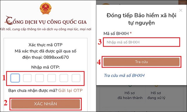 Hướng dẫn các bước gia hạn bảo hiểm y tế và đóng bảo hiểm xã hội online đơn giản - Ảnh 9.