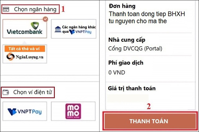 Hướng dẫn các bước gia hạn bảo hiểm y tế và đóng bảo hiểm xã hội online đơn giản - Ảnh 10.