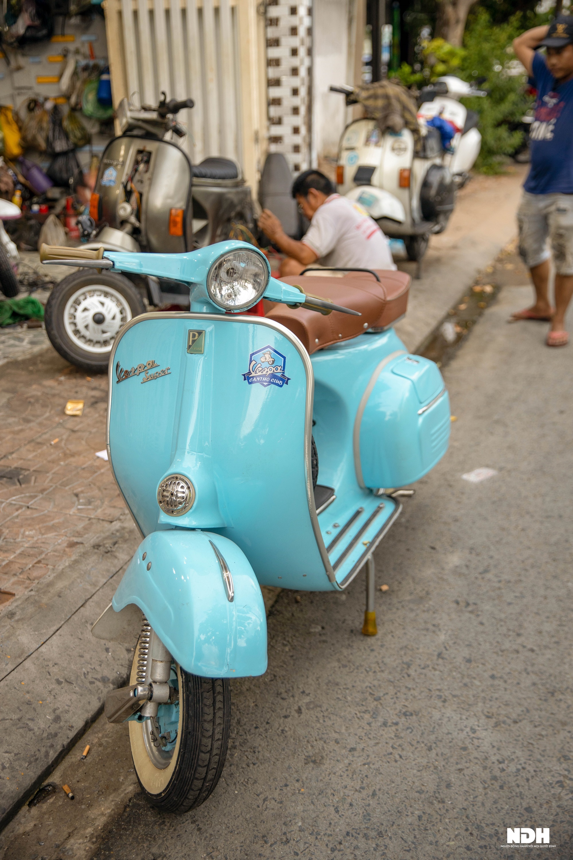 20 năm mày mò tự phục chế Vespa, Lambretta cổ của người đàn ông miền Tây - Ảnh 7.