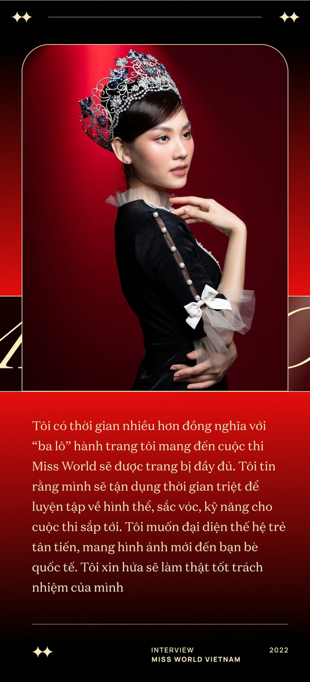 Phỏng vấn Top 3 Hoa hậu Thế giới Việt Nam 2022: Mai Phương lên tiếng tin đồn hẹn hò, 2 Á hậu tiết lộ mục đích dùng tiền thưởng - Ảnh 5.
