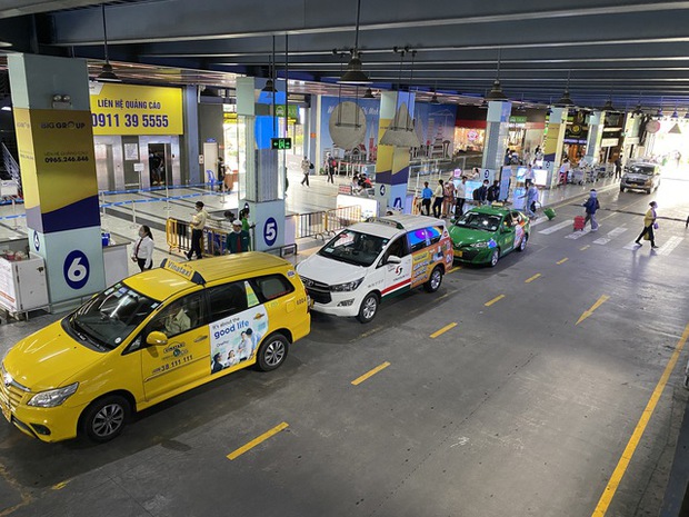  Xe công nghệ, taxi chặt chém ở sân bay Tân Sơn Nhất sẽ bị đình chỉ nửa tháng - Ảnh 1.