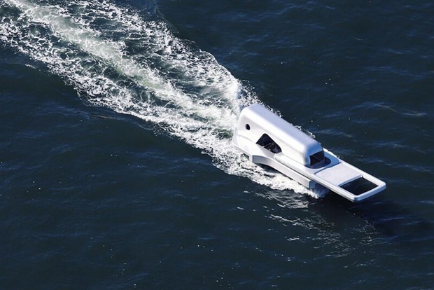 Đỉnh cao thiết kế Nhật Bản: Chiếc thuyền giống y như phéc-mơ-tuya mở khóa mặt nước - Ảnh 2.