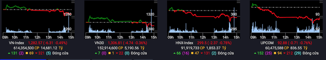 VN-Index giảm điểm do áp lực bán về cuối phiên, ngành bán lẻ là điểm sáng - Ảnh 1.