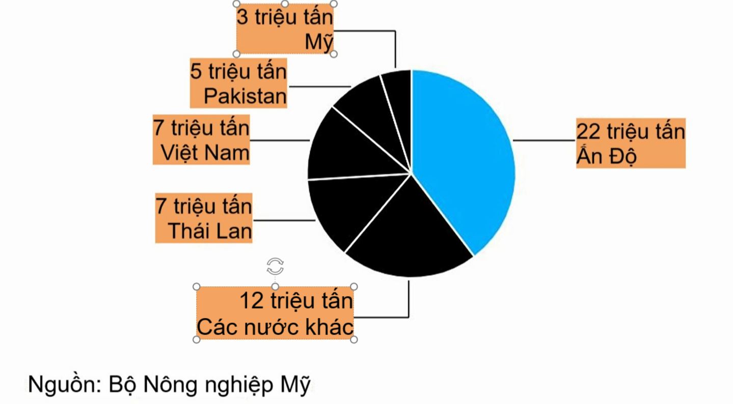 Ấn Độ dự tính hạn chế xuất khẩu gạo, thị trường thế giới lo lắng - Ảnh 2.