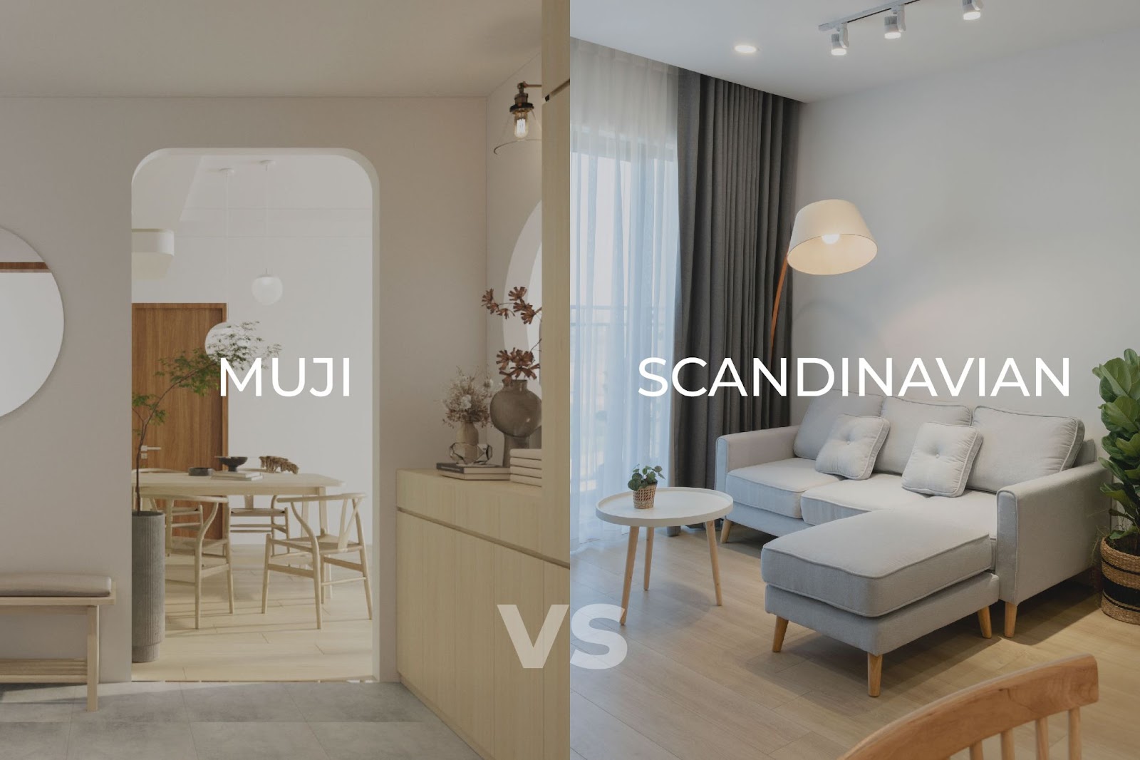 Sự khác biệt giữa phong cách Muji và Scandinavian trong nội thất: Tối giản nhưng không đơn giản - Ảnh 1.