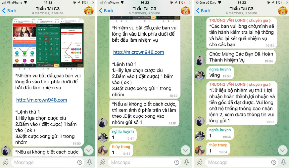 Cảnh báo chiêu trò lừa đảo việc nhẹ lương cao trên mạng xã hội - Ảnh 17. Cảnh báo chiêu trò lừa đảo việc nhẹ lương cao trên mạng xã hội - Ảnh 17.