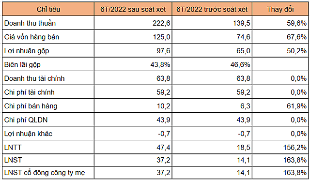 Lãi ròng bán niên của LDG tăng 23 tỷ đồng sau soát xét - Ảnh 1.