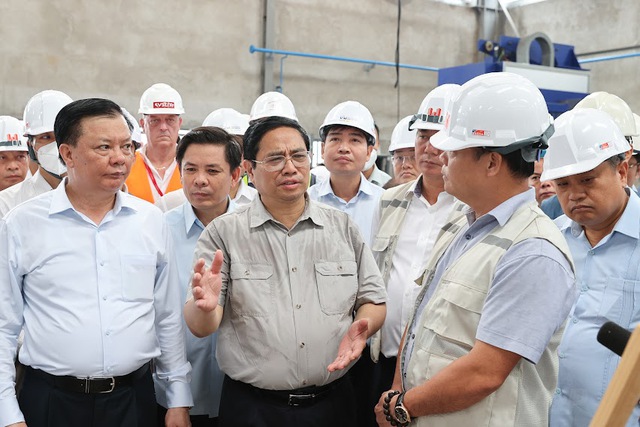 Thủ tướng thị sát dự án đường sắt Nhổn-Ga Hà Nội - Ảnh 3.