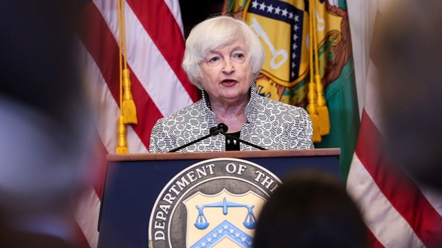 Bà Janet Yellen: Lạm phát cao sẽ bóp nghẹt thị trường lao động - Ảnh 1.