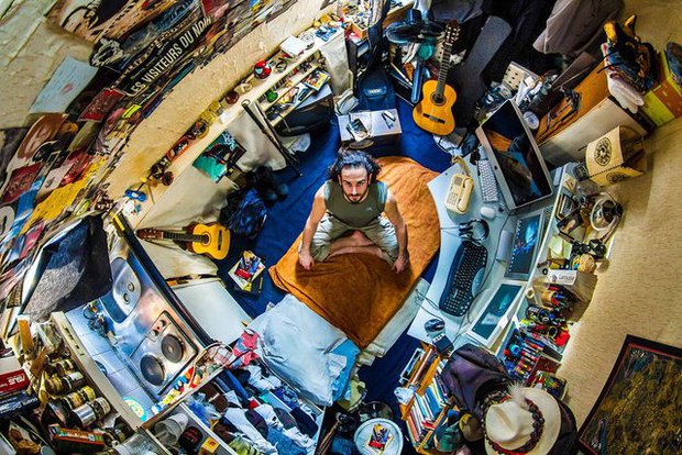 “Căn phòng của tôi”: Nhiếp ảnh gia đi khắp thế giới để chụp lại phòng ngủ thú vị của giới trẻ - Ảnh 2.