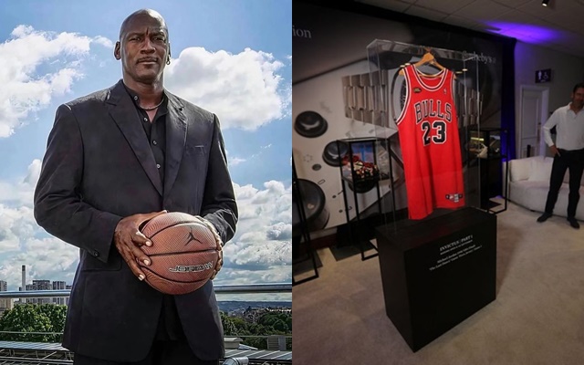 Áo đấu của vận động viên tỷ phú Michael Jordan bán được 10,1 triệu USD - Ảnh 1.