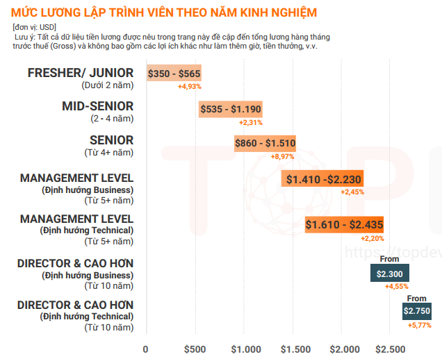 Nhân sự trong ngành IT ở vị trí nào thì có mức lương lên tới 140 triệu đồng/ tháng? - Ảnh 1.