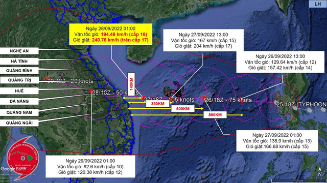Cập nhật tin khẩn về bão Noru qua tài khoản Zalo chính thức của các tỉnh miền Trung - Ảnh 3.