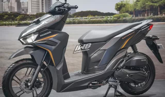 Ảnh thực tế Honda Vario 125 2023 vừa ra mắt: Giá quy đổi từ 35 triệu đồng, dễ tạo cơn sốt tại Việt Nam - Ảnh 4.